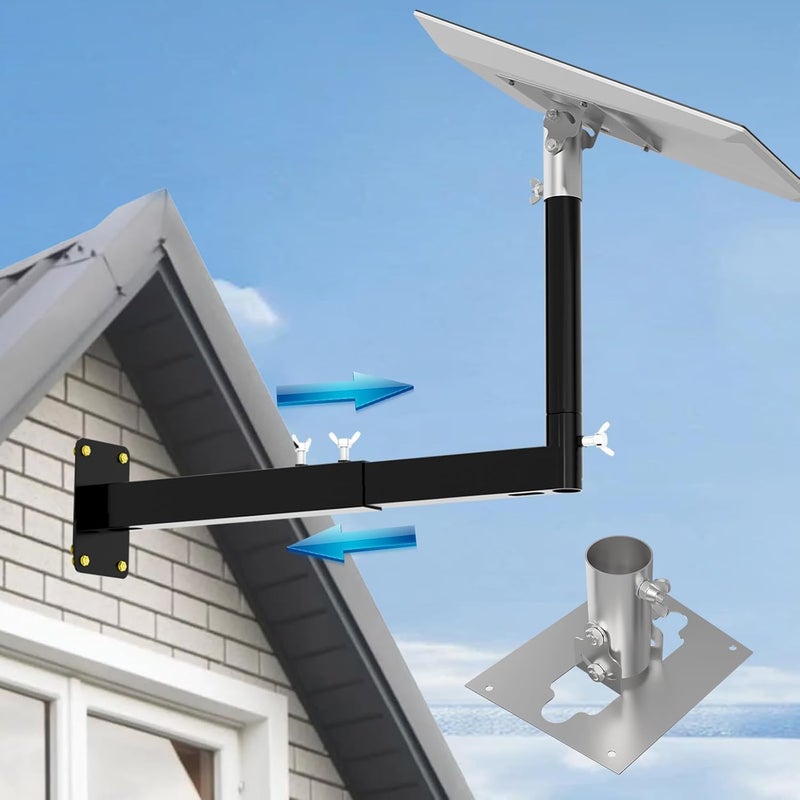 Beciety Starlink Performance Gen 3 Magnetic Mount, Ybervont Starlink Performance Roof Mount Kit with Stainless Steel Adapter, Fits RV, Boat, Metal or Roof Rails for Extreme Climates - Image 1